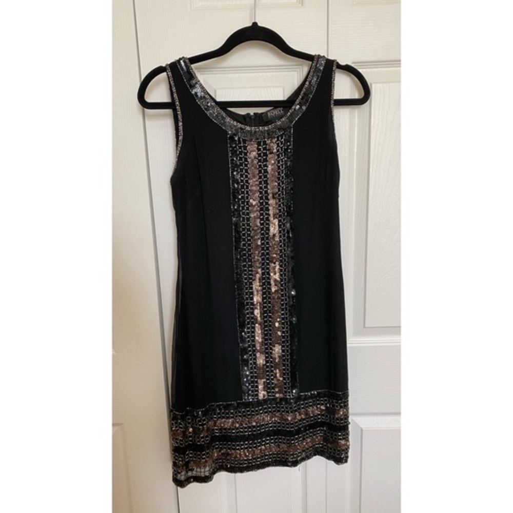 Adrianna Papell Evening Sequin Dress